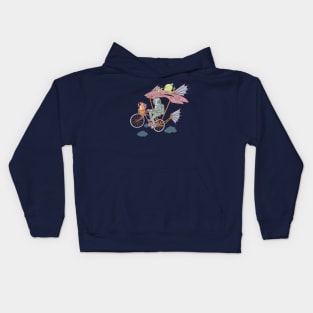 Fly with aquanaut Kids Hoodie